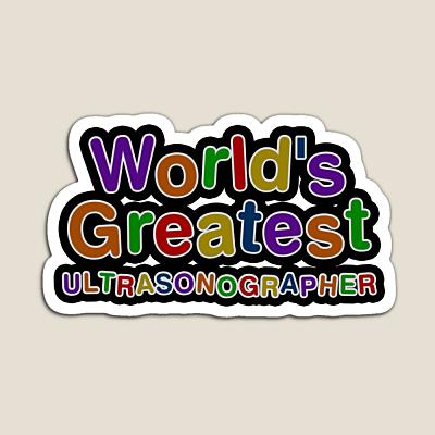 World's Greatest ULTRASONOGRAPHER Sticker