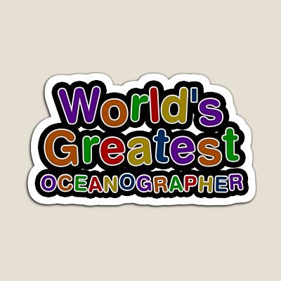 World's Greatest OCEANOGRAPHER Sticker