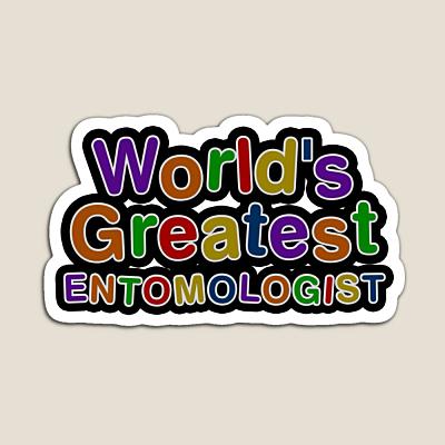 World's Greatest ENTOMOLOGIST Sticker