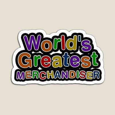 World's Greatest MERCHANDISER Sticker