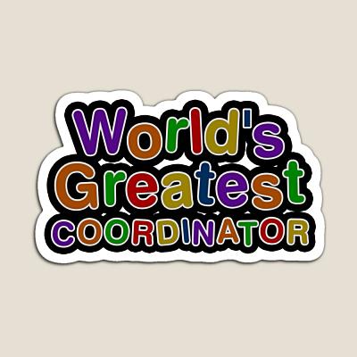 World's Greatest COORDINATOR Sticker