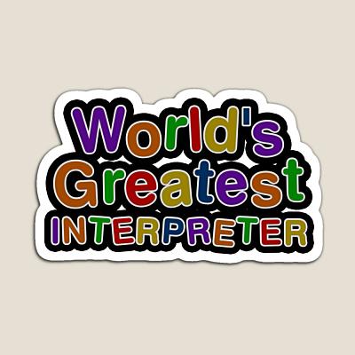 World's Greatest INTERPRETER Sticker