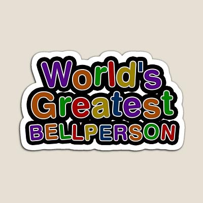 World's Greatest BELLPERSON Sticker