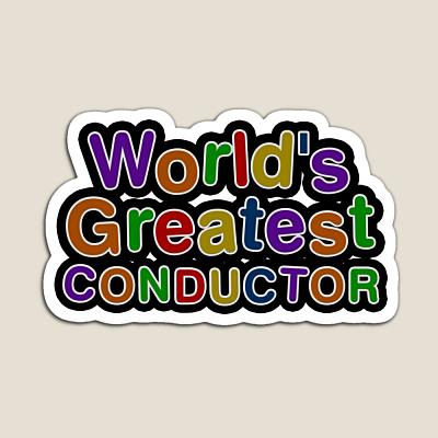 World's Greatest CONDUCTOR Sticker