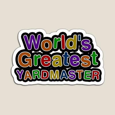 World's Greatest YARDMASTER Sticker