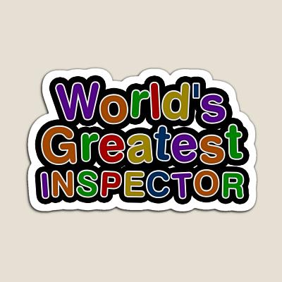 World's Greatest INSPECTOR Sticker