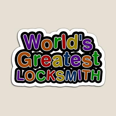 World's Greatest LOCKSMITH Sticker