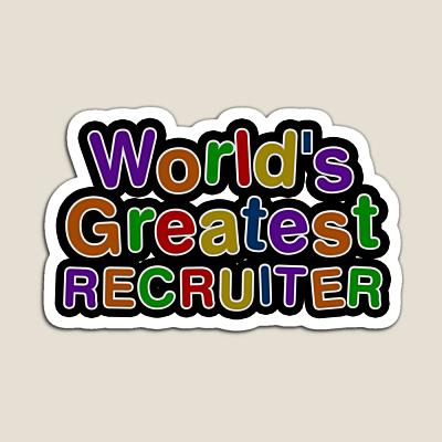 World's Greatest RECRUITER Sticker