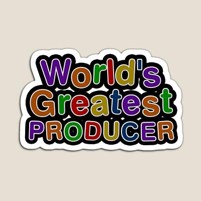 World's Greatest PRODUCER Sticker
