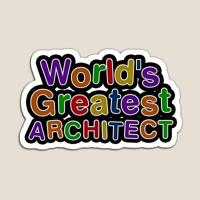 World's Greatest ARCHITECT Sticker