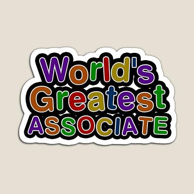 World's Greatest ASSOCIATE Sticker
