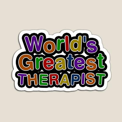 World's Greatest THERAPIST Sticker