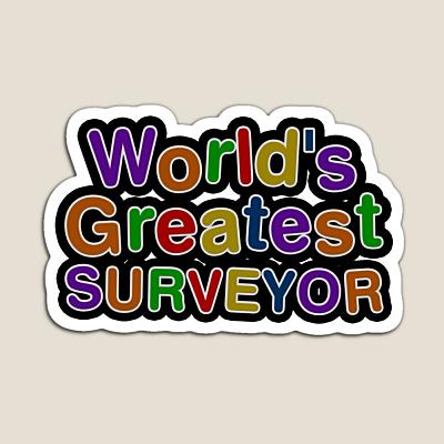 World's Greatest SURVEYOR Sticker