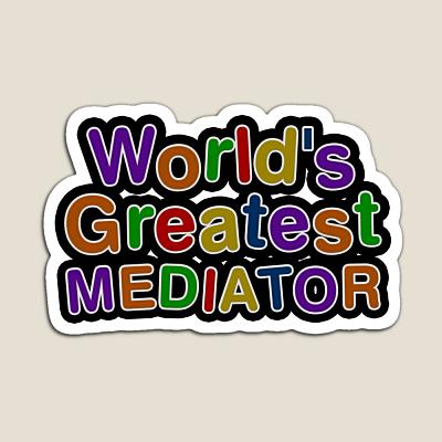World's Greatest MEDIATOR Sticker