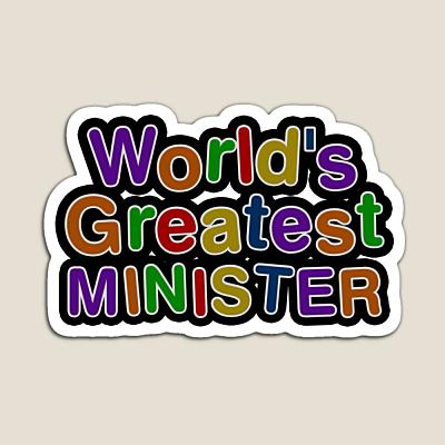 World's Greatest MINISTER Sticker