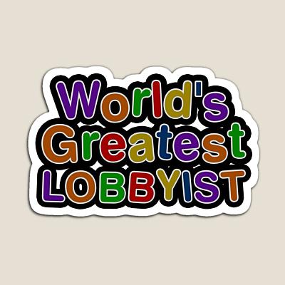 World's Greatest LOBBYIST Sticker