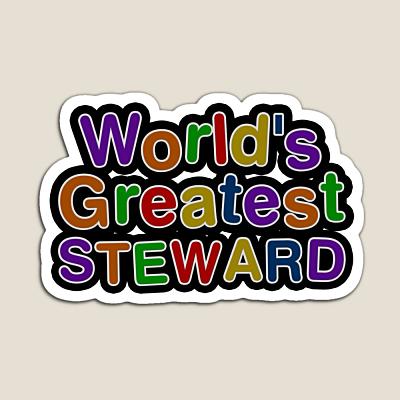 World's Greatest STEWARD Sticker
