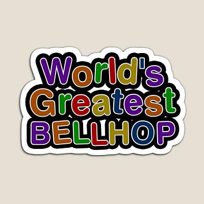 World's Greatest BELLHOP Sticker