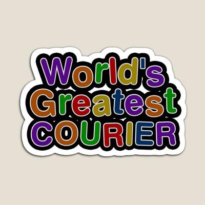 World's Greatest COURIER Sticker