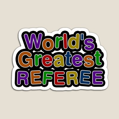 World's Greatest REFEREE Sticker