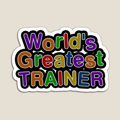 World's Greatest TRAINER Sticker
