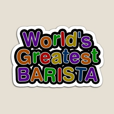 World's Greatest BARISTA Sticker