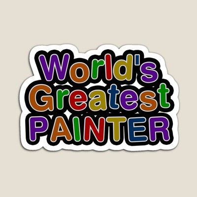 World's Greatest PAINTER Sticker
