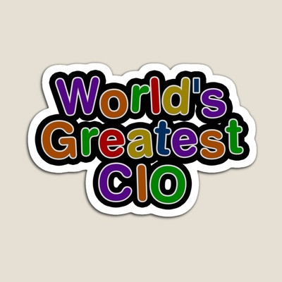 World's Greatest CIO Sticker