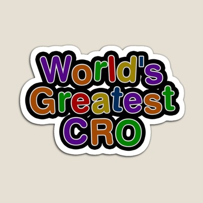 World's Greatest CRO Sticker