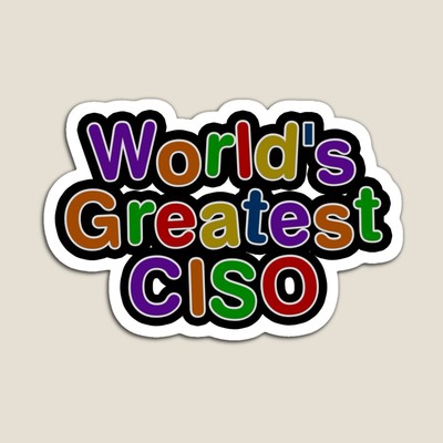 World's Greatest CISO Sticker