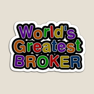 World's Greatest BROKER Sticker