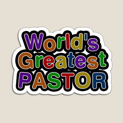 World's Greatest PASTOR Sticker