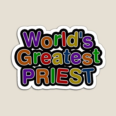 World's Greatest PRIEST Sticker
