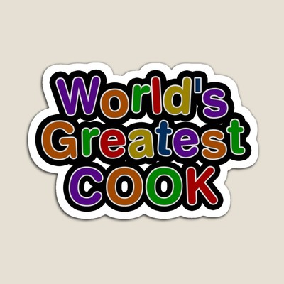 World's Greatest COOK Sticker