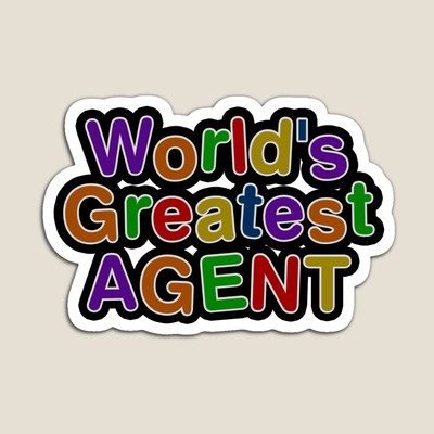 World's Greatest AGENT Sticker