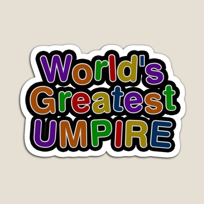 World's Greatest UMPIRE Sticker