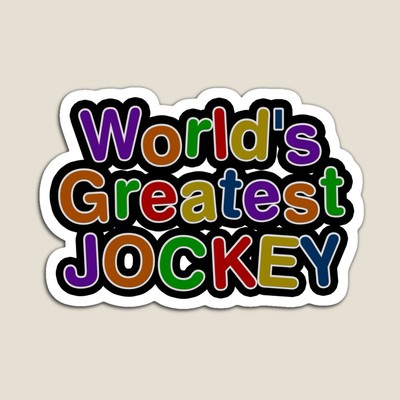 World's Greatest JOCKEY Sticker