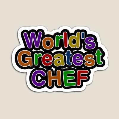 World's Greatest CHEF Sticker