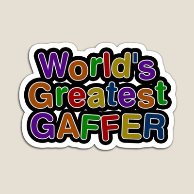 World's Greatest GAFFER Sticker