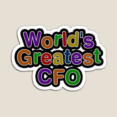 World's Greatest CFO Sticker