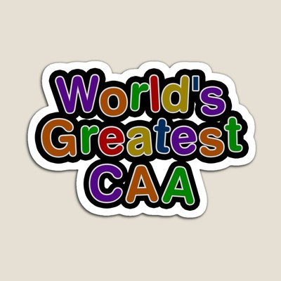 World's Greatest CAA Sticker