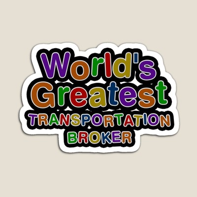 World's Greatest TRANSPORTATION BROKER Sticker