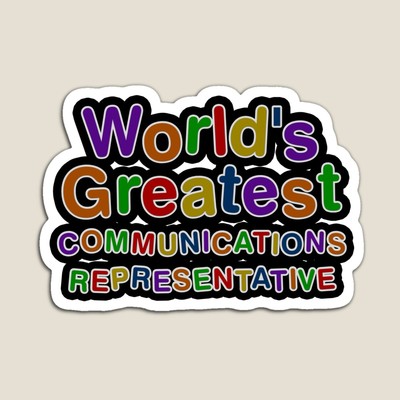 World's Greatest COMMUNICATIONS REPRESENTATIVE Sticker