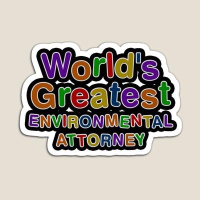 World's Greatest ENVIRONMENTAL ATTORNEY Sticker
