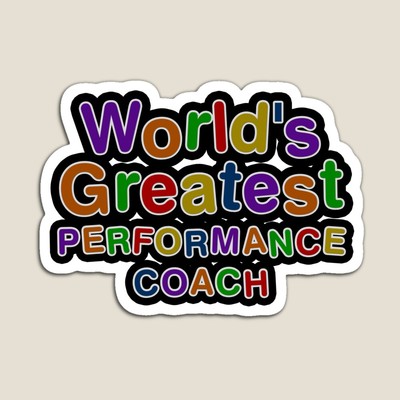 World's Greatest PERFORMANCE COACH Sticker