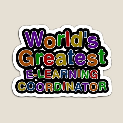 World's Greatest E-LEARNING COORDINATOR Sticker