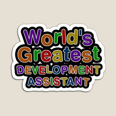 World's Greatest DEVELOPMENT ASSISTANT Sticker
