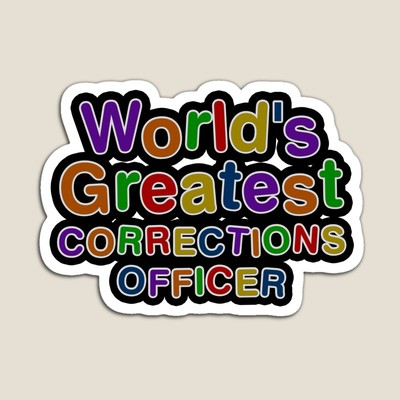 World's Greatest CORRECTIONS OFFICER Sticker