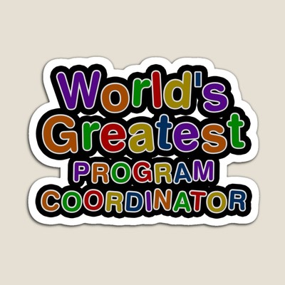 World's Greatest PROGRAM COORDINATOR Sticker