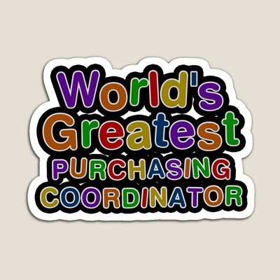 World's Greatest PURCHASING COORDINATOR Sticker